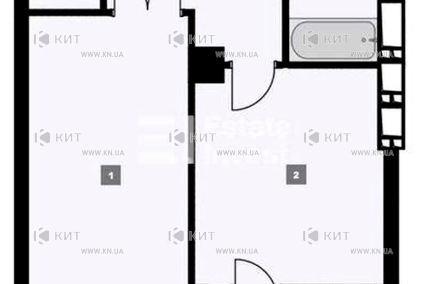 Продаж квартири Харків, Сокільники, 39.1м²