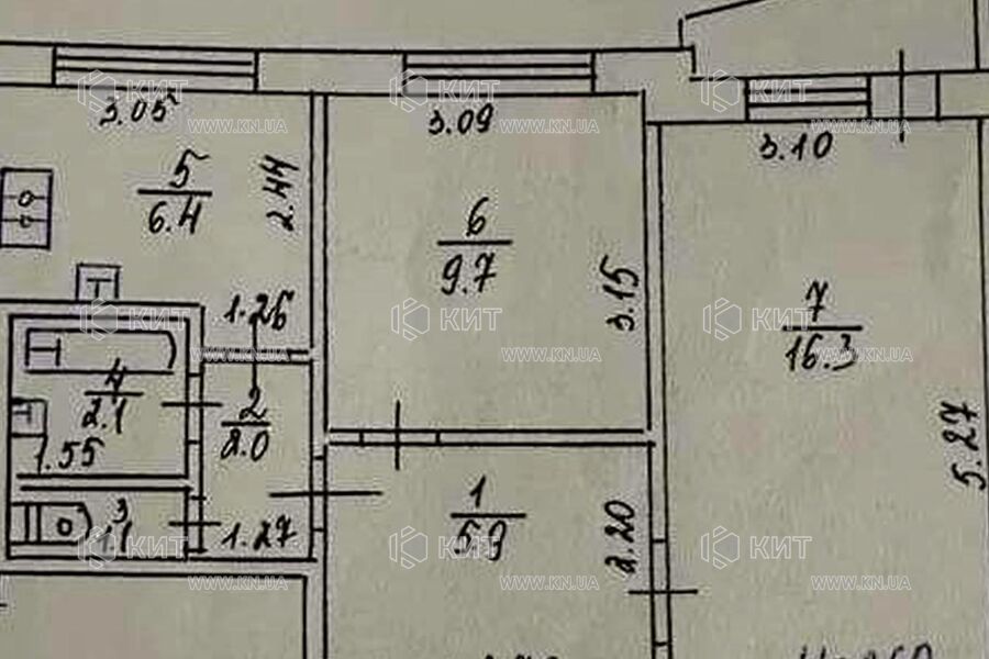 Продажа квартиры Харьков, ХТЗ, Рогань, 50м²