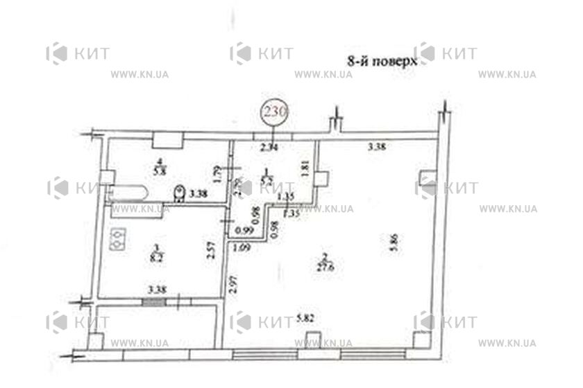 Продаж квартири Харків, Київська, Гідропарк, 50м²