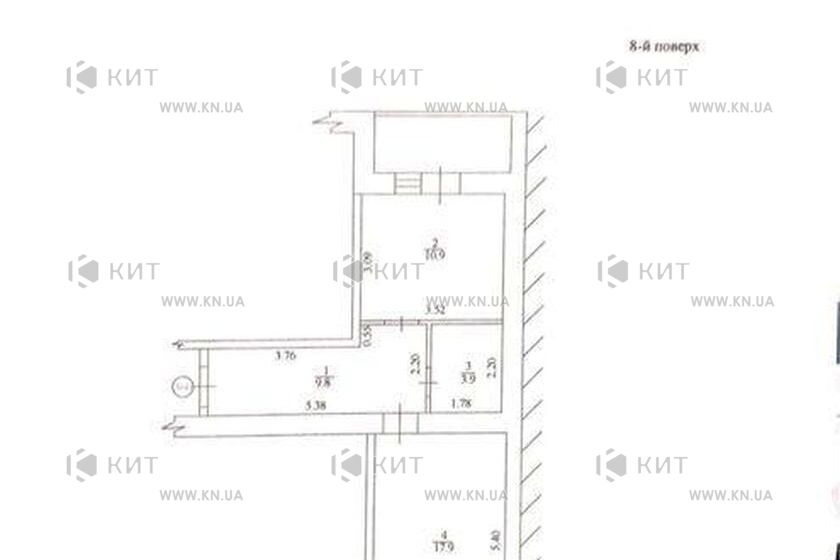 Продажа квартиры Харьков, Жуковского, Пятихатки, 45м²