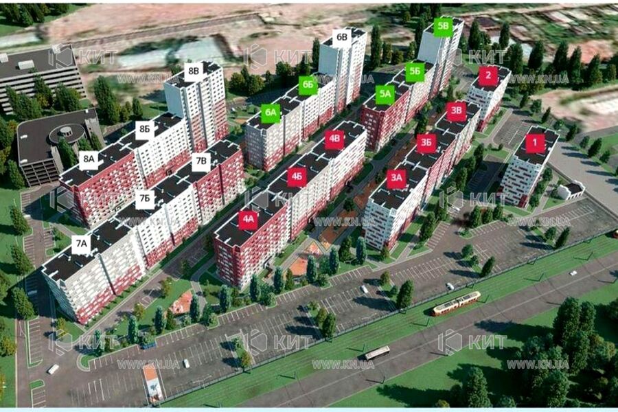 Продаж квартири Харків, Київська, Гідропарк, 38м²