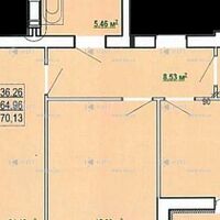 Продажа квартиры Харьков, Алексеевка, 70м²