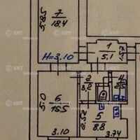 Продажа квартиры Харьков, Спортивная, Гагарина, Защитников, 54м²