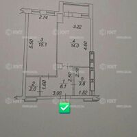 Продажа квартиры Харьков, Сокольники, 42м²