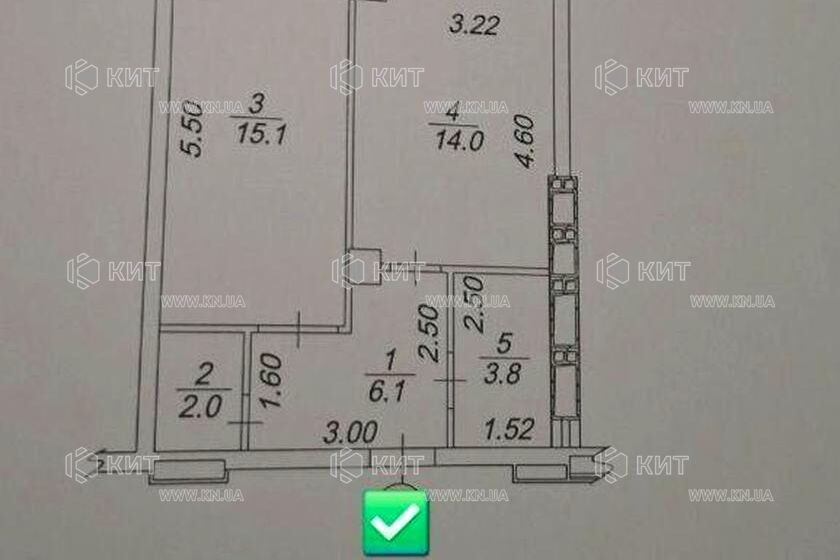Продажа квартиры Харьков, Сокольники, 42м²