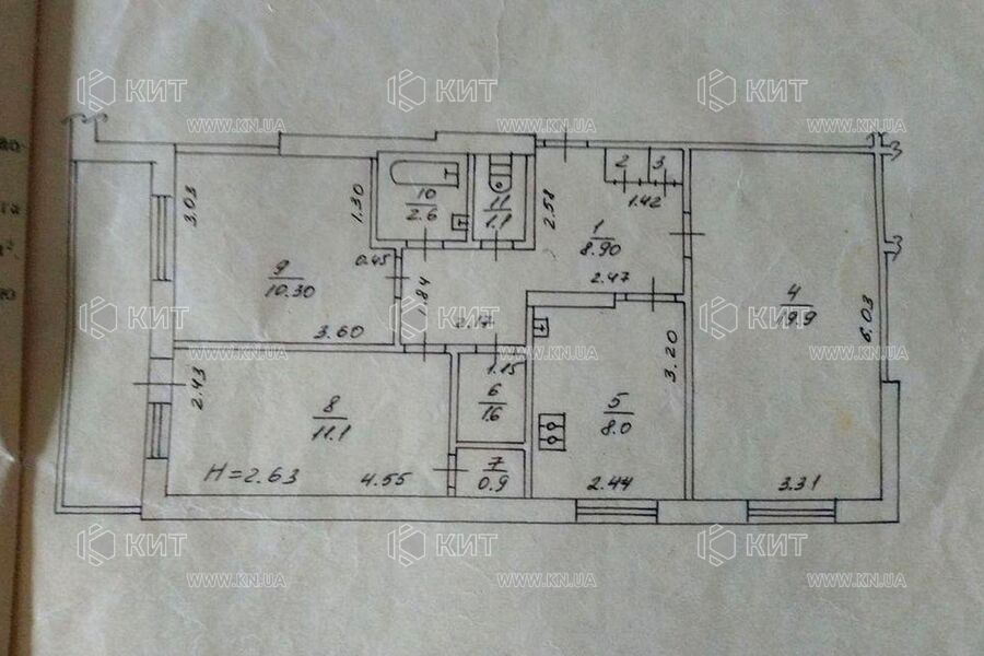 Продаж квартири Харків, Жуковського, П’ятихатки, 74м²