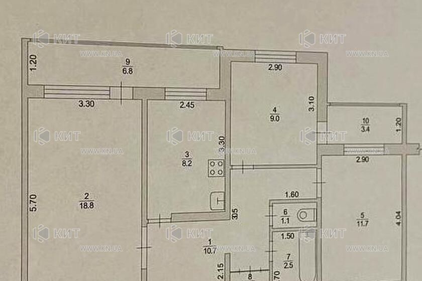 Продажа квартиры Песочин, Надия, 73м²