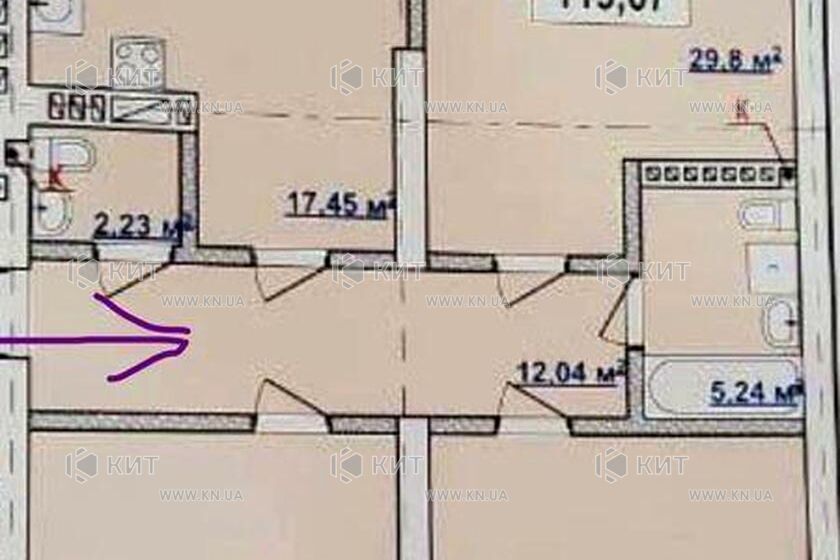 Продажа квартиры Харьков, Центр, 120м²