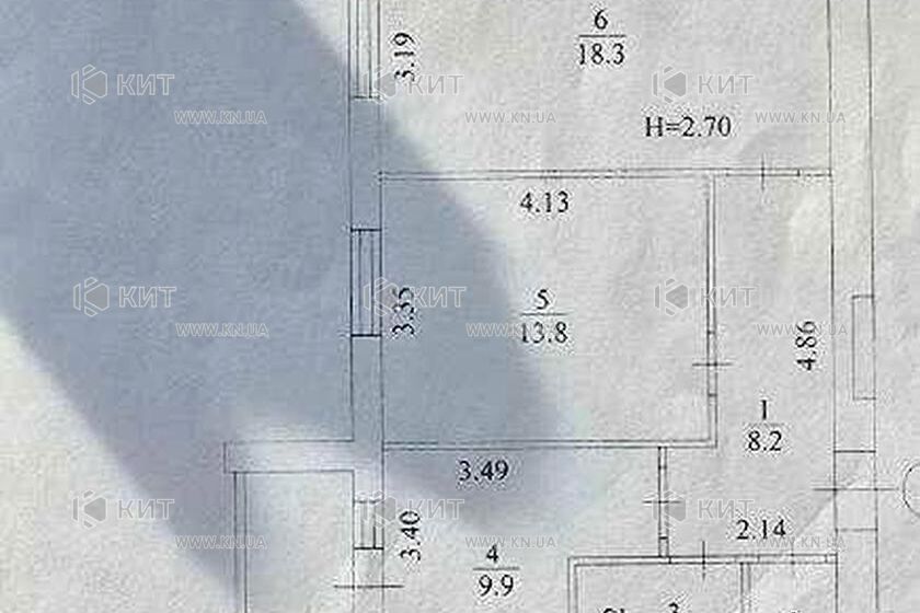Продажа квартиры Харьков, ХТЗ, Рогань, 56м²