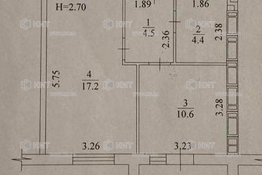 Продаж квартири Харків, ХТЗ, Рогань, 39м²