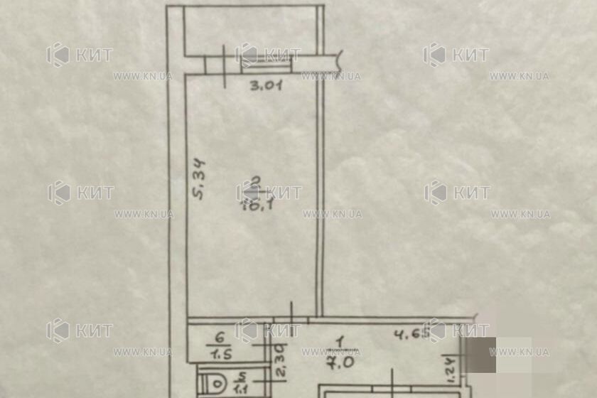 Продаж квартири Харків, Київська, Гідропарк, 50.7м²