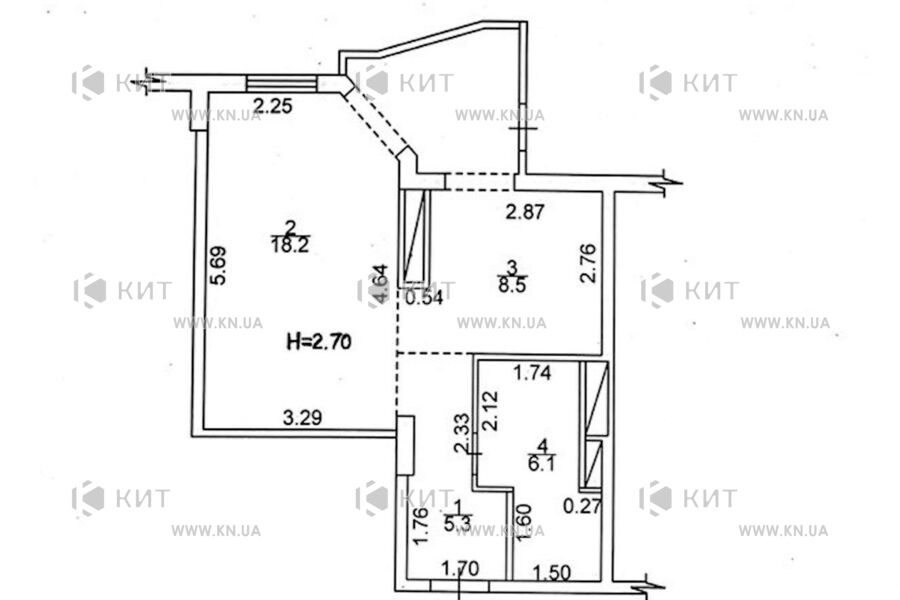 Продажа квартиры Харьков, Салтовка, 602 мрн., 42.5м²