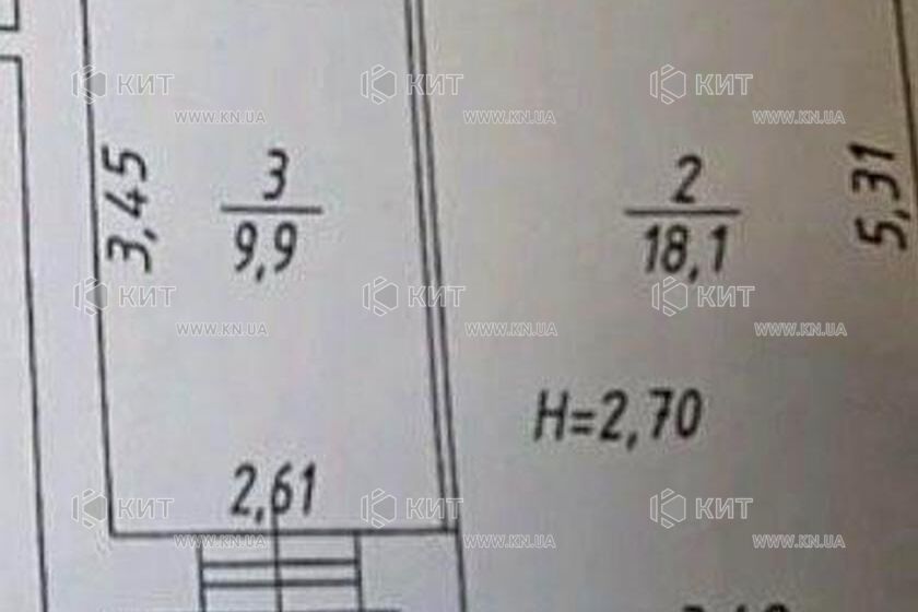 Продаж квартири Харків, Київська, Гідропарк, 50м²