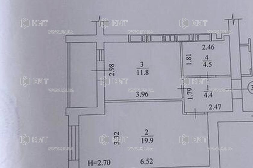 Продаж квартири Харків, ХТЗ, Рогань, 42м²