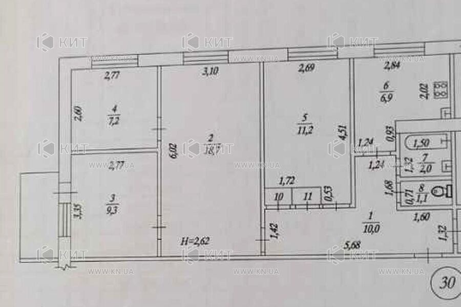 Продаж квартири Харків, Салтівка, 606 мрн., 66м²