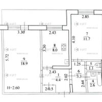 Продаж квартири Харків, Салтівка, 606 мрн., 55м²