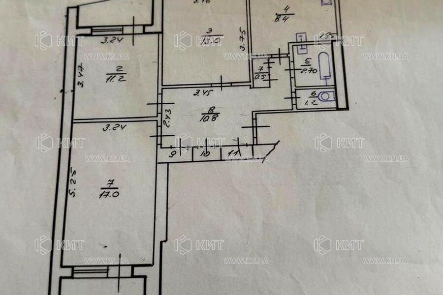 Продажа квартиры Харьков, Алексеевка, 69м²