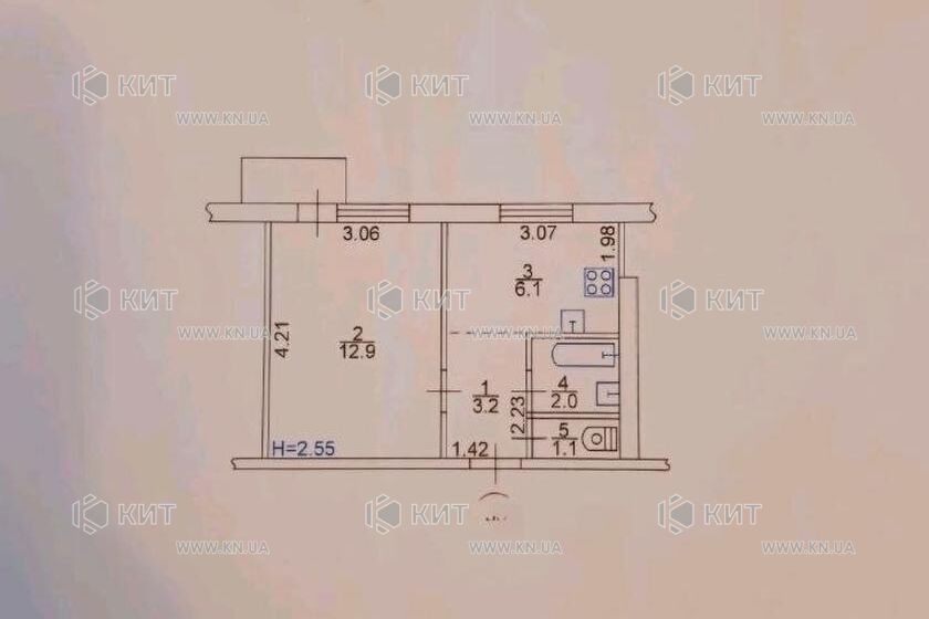 Продаж квартири Харків, Салтівка, 606А мрн., 26.5м²