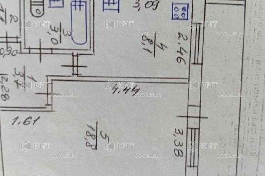 Продаж квартири Харків, Салтівка, 606А мрн., 39м²