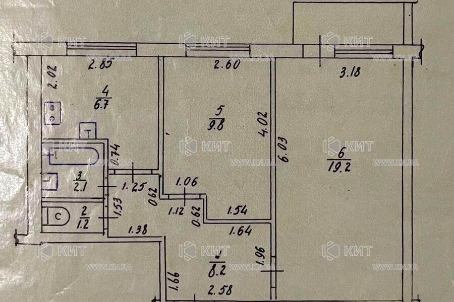 Продажа квартиры Харьков, Алексеевка, 48м²