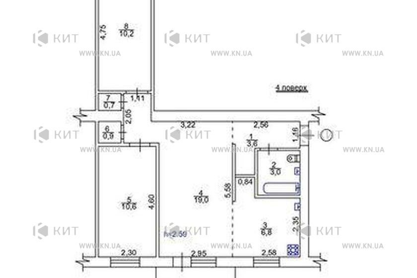 Продажа квартиры Харьков, Холодная гора, 57м²