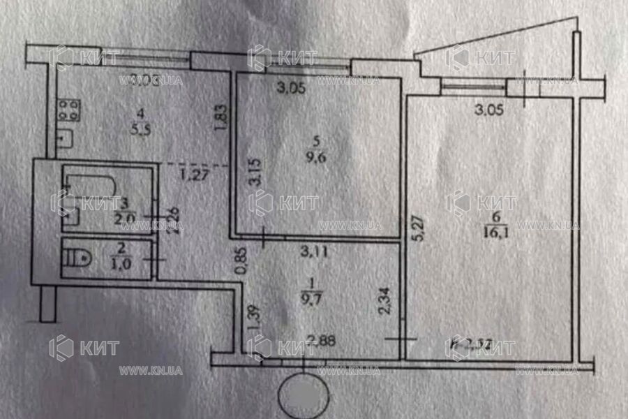 Продажа квартиры Харьков, ЮЖД, Центр. рынок, 46м²