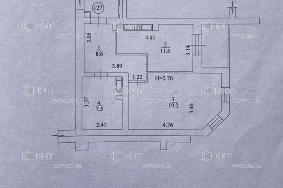 Продаж квартири Харків, Сокільники, 50м²