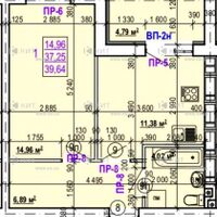 Продаж квартири Харків, Салтівка(Г.Праці,Студ.), 39.64м²