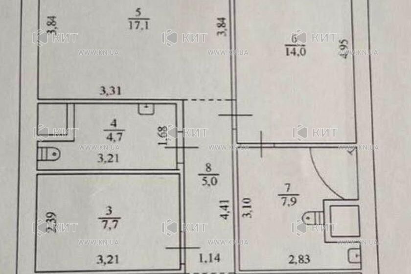 Продаж квартири Харків, Наукова, 72м²