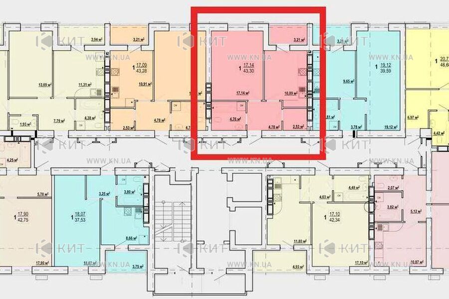 Продаж квартири Харків, Київська, Гідропарк, 43м²