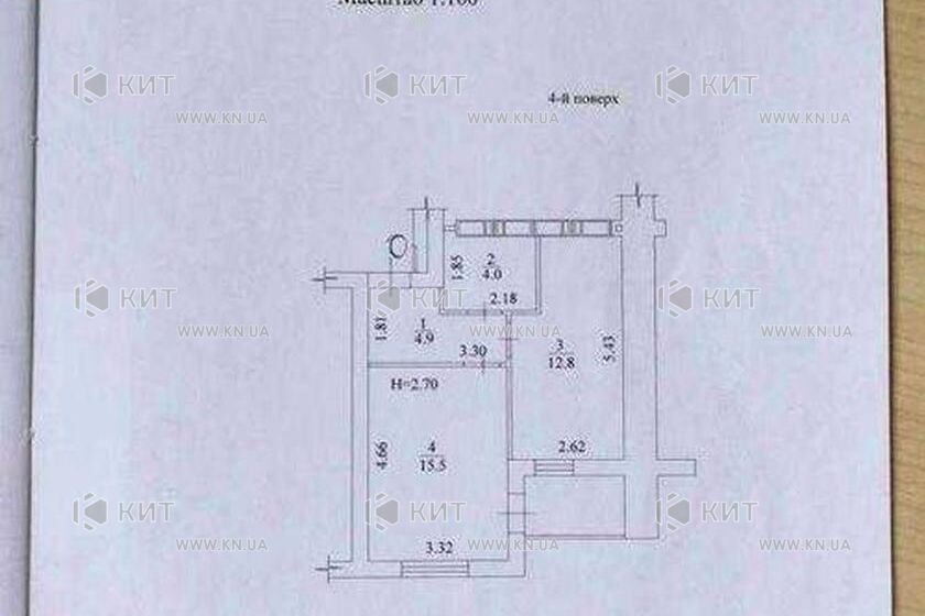 Продаж квартири Харків, Київська, Гідропарк, 40м²
