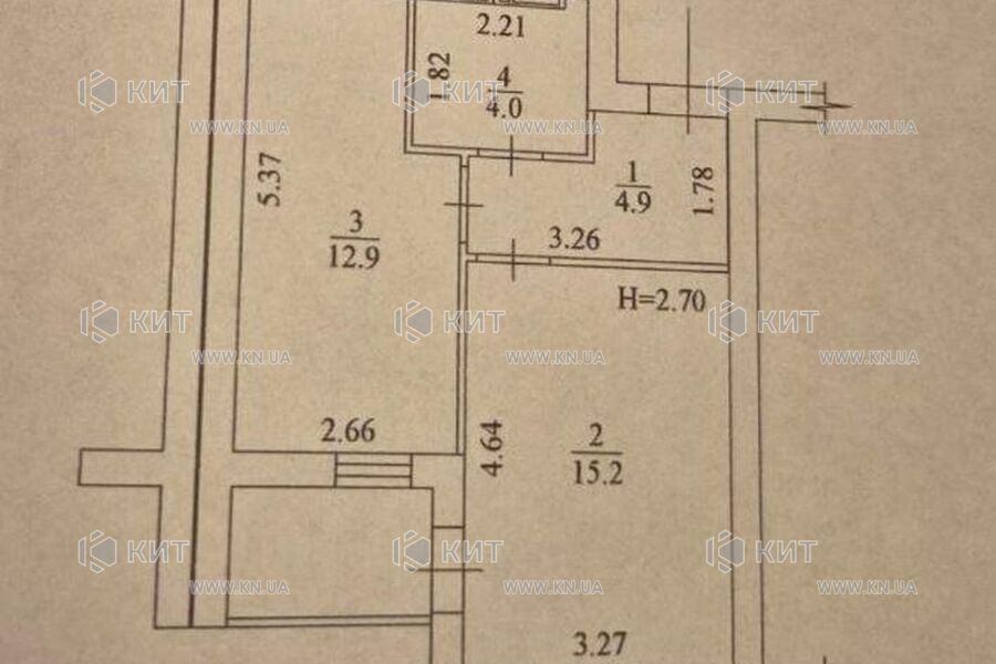 Продаж квартири Харків, Київська, Гідропарк, 40м²