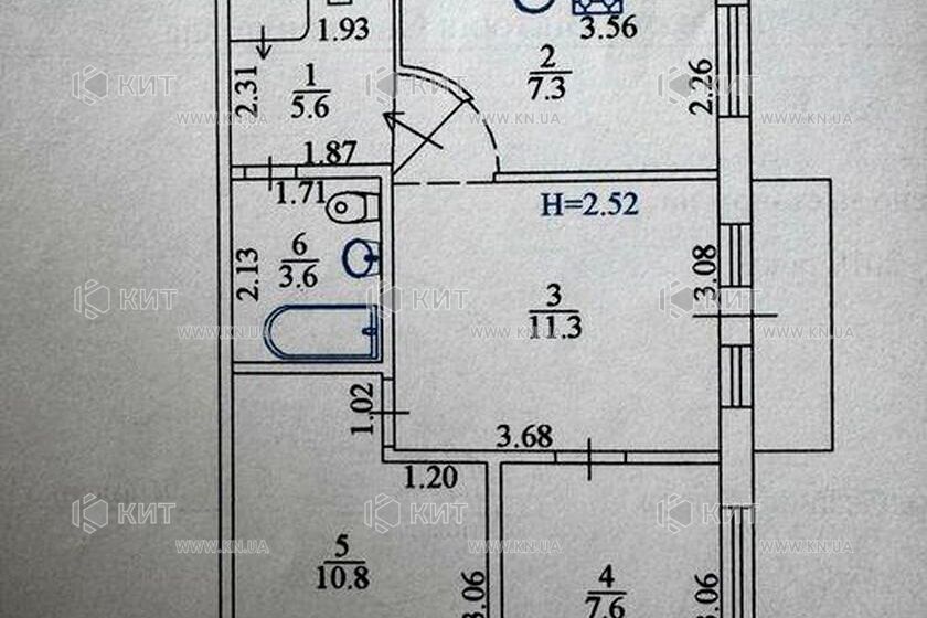 Продажа квартиры Харьков, Салтовка, 521 мрн., 48.4м²