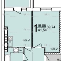 Продаж квартири Харків, Салтівка(Бараб.,Україна), 37м²