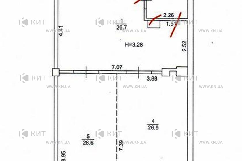 Продаж квартири Харків, Спорт.Гагар.Повст., 103м²