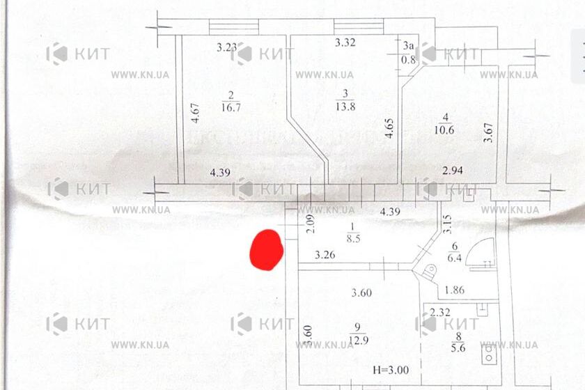 Продажа квартиры Харьков, Научная, 80м²