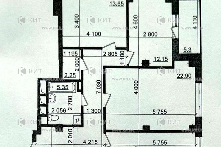 Продаж квартири Харків, Нові Дома, 92м²