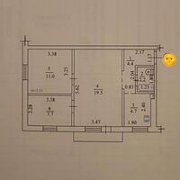 Продаж квартири Харків, Нові Дома, 52м²