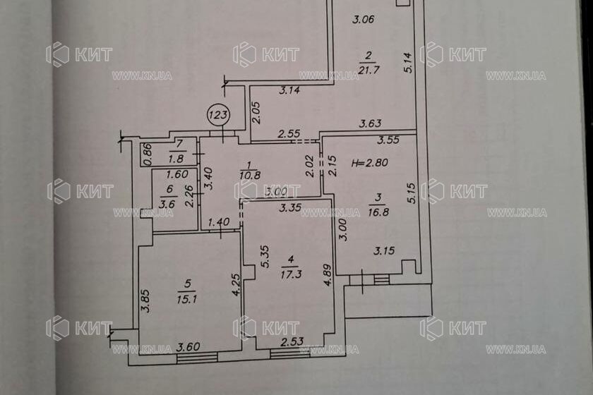Продаж квартири Харків, Одеська, Основа, 90м²