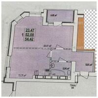 Продаж квартири Харків, Спорт.Гагар.Повст., 54м²