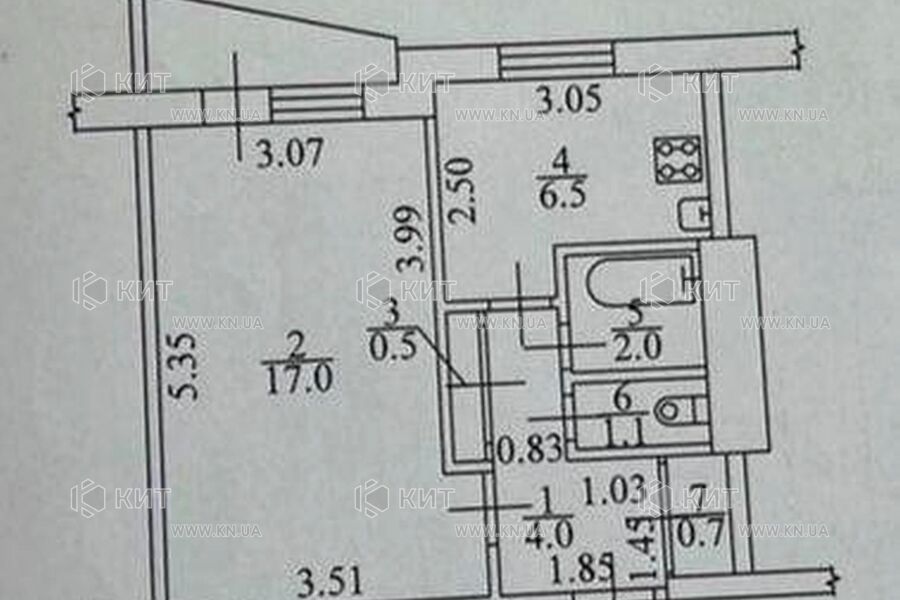 Продажа квартиры Харьков, Холодная гора, 33м²