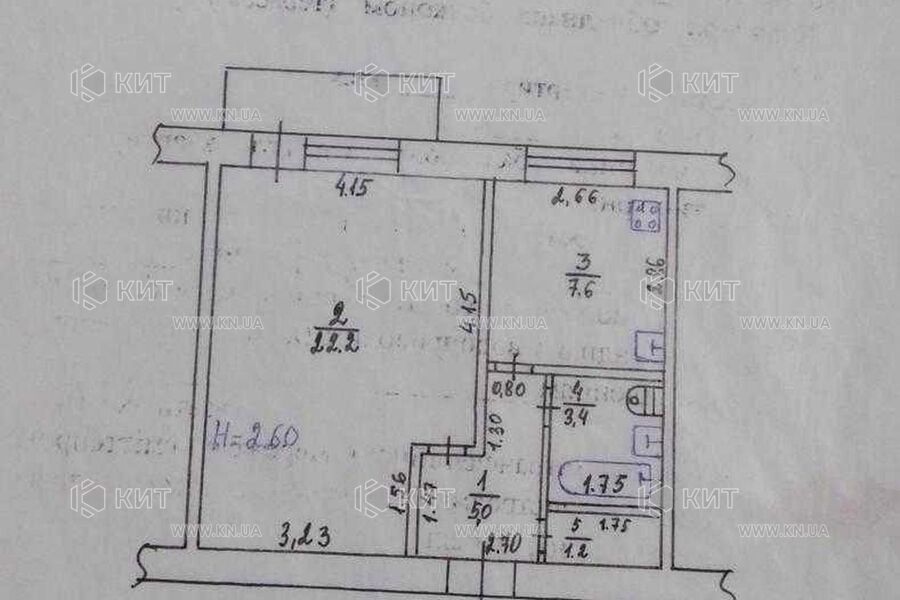 Продаж квартири Харків, Жуковського, П’ятихатки, 41м²