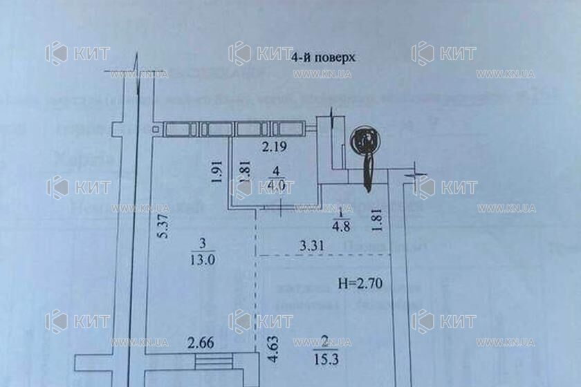 Продажа квартиры Харьков, Киевская, Гидропарк, 40м²