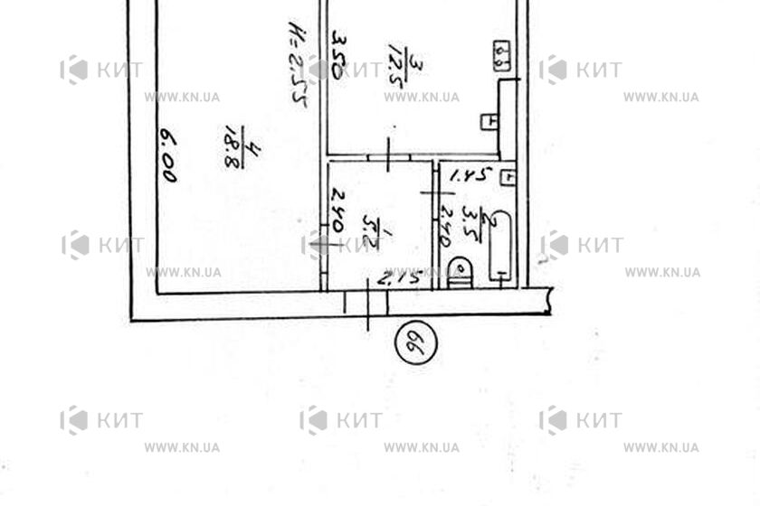 Продаж квартири Харків, Київська, Гідропарк, 40м²