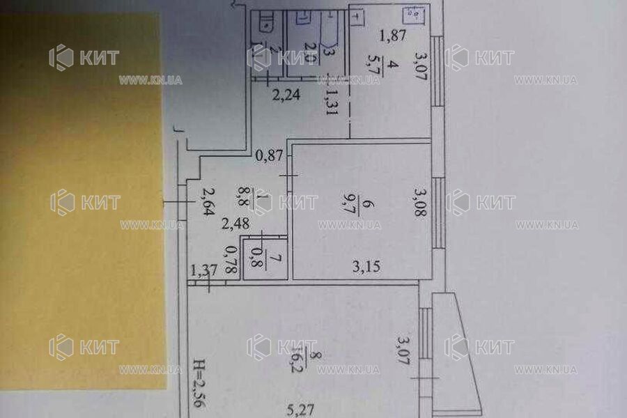 Продаж квартири Харків, Холодна Гора, 45м²