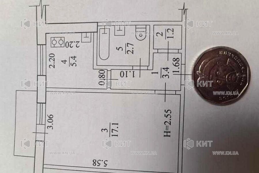 Продажа квартиры Харьков, Салтовка, 522 мрн., 31м²