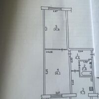 Продаж квартири Харків, Павлове Поле, 50м²