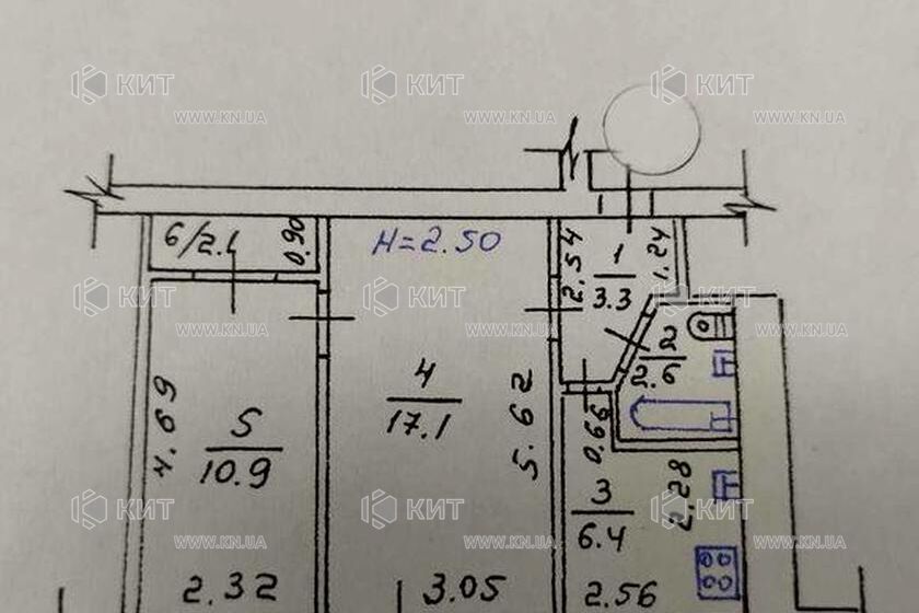 Продаж квартири Харків, Нові Дома, 45м²