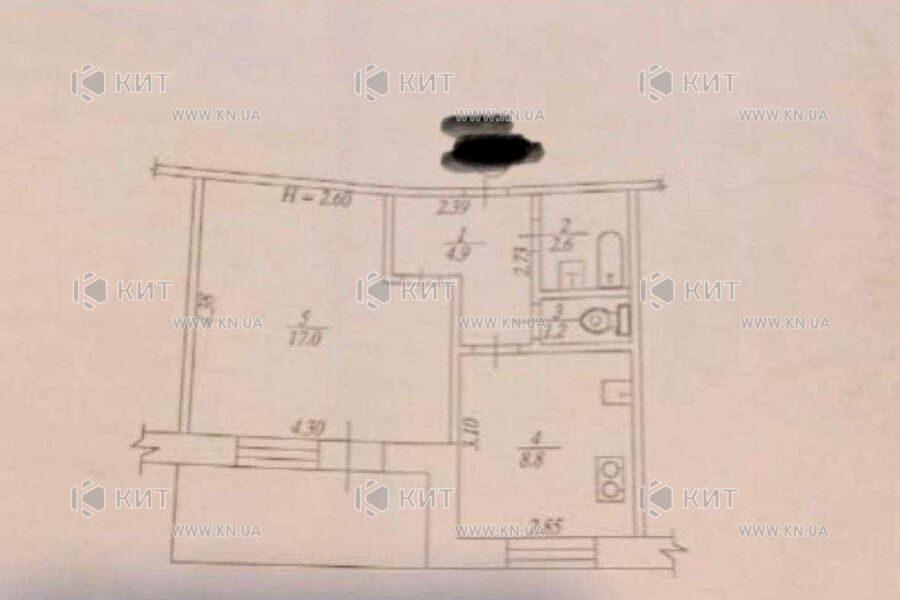 Продажа квартиры Харьков, Холодная гора, 37м²