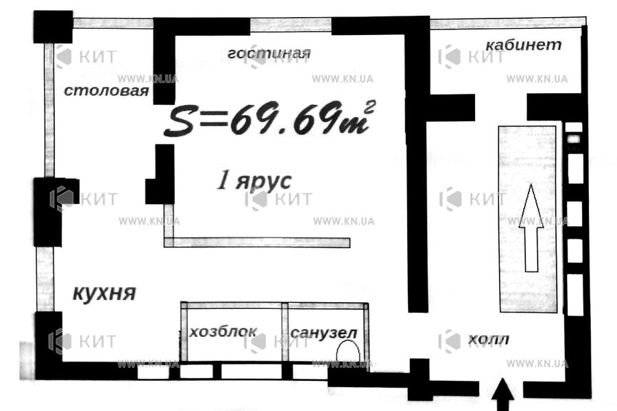 Продажа квартиры Харьков, Спортивная, Гагарина, Защитников, 130м²
